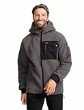 RevolutionRace Sherpa Hoodie für Herren, Outdoor Fleecejacken perfekt für Wanderungen und Outdoor-Abenteuer, Magnet, L