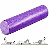 Yes4All Hochdichte Faszienrolle 30/45/60/90 CM Foam Roller, Schaumstoffrolle für Rücken Wirbelsäule, Beine, Pilates Rolle, Regeneration, Dehnung & Fitness-Rolle zur Selbstmassage, Viele Farboptionen