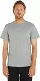 Tommy Jeans Herren Tjm Xslim Jersey Tee Dm0dm04411 Langarmhemd, Grey (Lt Grey Htr), L EU