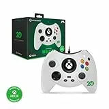Hyperkin Duke Kabelgebundener Controller für Xbox Series X|S/Xbox One/Windows 10 (Xbox 20th Anniversary Limited Edition) – Offiziell von Xbox lizenziert | weiß