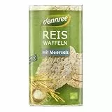 dennree Reiswaffeln, Meersalz, 100g (6)