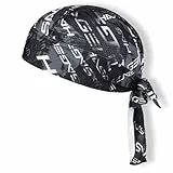 HASAGEI Sports Bandana Cap Durag Bandana Kopftuch Fahrrad Kopfbedeckung Atmungsaktiv nimmt Schweiß auf Hat