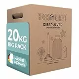 Keracraft Gießpulver weiß 20kg - Reliefgießpulver weiß für kreative Projekte