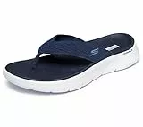 Skechers Damen On-The-go Walk Flex Sandal-Splendor Flipflop, Navy Textile, 39 EU