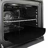 SPARES2GO Antihaft-Backmatte (2er-Pack) – große, universelle Teflon-Backmatte, Herdschutz, strapazierfähige, saubere Backofen-Einlagen mit Umluft (40 x 50 cm)