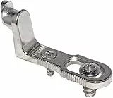 4 Stück Hettich RV 1 Rückwandverbinder, für Rückwanddicke bis 5 mm, vernickelt, Artikelnr. 1639