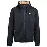 Trespass Herren Fleecejacke Tableypipe mit Kapuze (M) (Marineblau meliert)