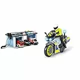 Dickie Toys - Rescue Center – Rettungsstation mit Funkgerät, Polizei & – Polizei Motorrad – Spielzeug Motorrad mit Polizisten-Figur, für Kinder ab 3 Jahren