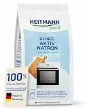 HEITMANN pure Reines Aktiv-Natron 450 g | Allzweckreiniger gegen Fett, Gerüche & Flecken im ganzen Haus | Vielseitiges Reinigungsmittel für Haushalt, Küche & Wäsche