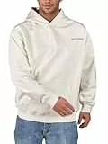 riverso Hoodie Herren Oversize mit Backprint RIVDave Kapuzenpullover Pullover, Größe:L, Farbe:Offwhite