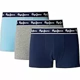 Pepe Jeans Herren Solid Tk 3p Shorts, Blau (Himmelblau), S