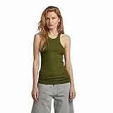 G-STAR RAW Women's Tops Italian Army Ultra Slim Tank Top, Grün (Avocado D22768-D289-D612), M