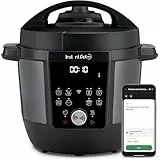 Instant Pot Plus 9-in-1-Multikocher 5,7 l – Gebürsteter Edelstahl, Schnellkochtopf, Schongarer, Reiskocher, Sauteuse, Joghurtbereiter, Speisenwärmer, Dampfgarer, Vakuumgarer, Sterilisator