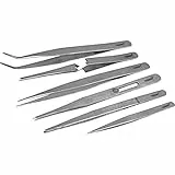 Rolson Tools 59104 6 Teiliges Rostfreier Stahl Pinzetten Set