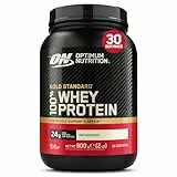 Optimum Nutrition Gold Standard 100% Whey, Proteinpulver, Geschmacksneutral, 900g, 30 Portionen, Verpackung Kann Variieren