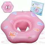 Oziral Schwimmring Baby 1-3 Jahre alt Schwimmsitz Kinderbecken Baby Schwimmring Schwimmhilfe Schwimmring Spielzeug Aufblasbare Kinder Schwimmhilfe Pool Schwimmring Rosa