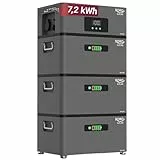 XORO SOLAR Atlas-F, 7200 Wh AC-gekoppelter Solarspeicher für Balkonkraftwerk und Dachanlagen, 2400W Lade-/Entladeleistung, Notstrom, IP65, App-gesteuert, erweiterbar auf 12 kWh