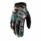 100% Erwachsene Brisker Handschuhe, Camo Schwarz, M