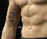 Vergängnis (Schattentattoo) - Forever Never® | Temporäre Tattoos für Erwachsene - Hält bis zu 2 Wochen | vegan, wasserfest, EU-zertifiziert