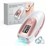 Haarlosy IPL Geräte Haarentfernung mit Kühlfunktion, 999,900 Lichtimpulse, 5 Energiestufen Schmerzfreie IPL Haarentfernung Laser Hair Removal für Frauen, Männer, Bikini, Körper und Beine - Rose