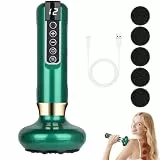 Mineup Cellulite-Massagegerät, 12 Gängen Schröpfmassagegerät Gegen Cellulite, Verstellbares Handmassagegerät Für Körperfett, Schröpfgerät Zur Reinigung Der Meridiane Für Bauch,Taille,Arme, Beine(Grün）