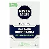 NIVEA MEN Sensitive Aftershave-Balsam Extra sanft in Packung mit 100 ml, Aftershave für Herren mit Kamille und Vitamin E-Extrakt, Bartbalsam für empfindliche Haut
