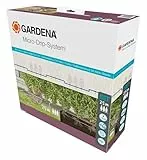 Gardena Micro-Drip-System Tropfbewässerung Set Hecke/Sträucher (25 m): Starter-Set sofort einsatzbereit, wassersparendes Bewässerungssystem, einfache & flexible Verbindungstechnik (13500-20)