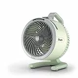 Shark FlexBreeze HydroGo Starker Ventilator mit Sprühnebel, Kühlung für drinnen & draußen, leise & langlebig, kabelgebunden & kabellos, kompakt & leicht, 5 Geschwindigkeiten, Mint FA050EUGN