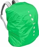 Playshoes Unisex Kinder Regenhülle für Rucksack Gepäck, M, Grün 29 Grün