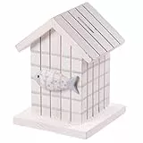 Puckator seas25 Deko-Objekt Marineblau Himitsu Bako Strandhütten-Holz