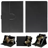 hülle Kompatibel für Hannspree HannsNote2 10-Zoll eReader Tablet Hülle Case Schutzhülle Cover [360-Grad-Drehfunktion][Verstärkter Kantenschutz gegen Stürze] HS-3