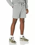 Amazon Essentials Leichte Herren-Shorts aus French Terry (erhältlich in Big & Tall), Grau meliert, Größe XXL