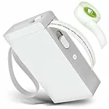 Olympia P22 Etikettendrucker | Etikettiergerät für Home Office & Bürobedarf | Bluetooth-Thermodrucker für Küche, Büro & Hobby | Label Printer für Endlospapier | Wasserfest & Abriebfest (Weiß)