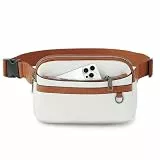 TAMTOMI Umhängetasche Damen, Bauchtasche Damen Elegant Gürteltasche Damen mit Zwei-Wege-Reißverschluss, Crossbody Bag Mode Hüfttaschen mit verstellbarem Riemen