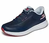 Skechers Slip-Ins: Go Golf Flight Spikeless Lace Up Mesh Sneakers für Herren, Marineblau, Größe 43
