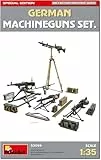 MiniArt 53044 1:35 Dt. MGS m. Zubehör-Set Spec.Ed. - originalgetreue Nachbildung, Modellbau, Plastik Bausatz, Basteln, Hobby, Kleben, Modellbausatz, Zusammenbauen, Molded Color