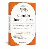 Astrid Twardy Carotin kombiniert – Nahrungsergänzung mit Betacarotin, Biotin & Pantothensäure – Für Haut, Haare & Immunsystem – Hochwertige Carotinoide für natürliche Hautpflege – 60 Tabletten