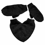 Dtaigou Handschuhe Für Die Winterzeit - Warme Strickfäustlinge für Paare zum Händchenhalten und Wärmen - Herzförmige Winterhandschuhe für Männer | für Weihnachten Cosplay Outdoor Aktivitäten
