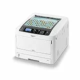 OKI C824dn Farbdrucker (Drucken, A3, 26 Seiten/Min., 1.200x600 dpi, LAN, WLAN optional, Duplexdruck, 5.000 Seiten/Monat, max 75.000 Seiten)