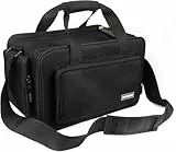 Bodyguard Videotasche XXL Jupiter Fototasche groß für große Foto und Videokamera Tasche mit Variable Inneneinteilung für 5 Fächer