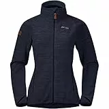 Bergans Hareid Fleece W Jacket NoHood - Dark Navy - S