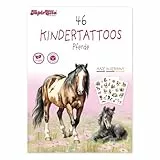 Tapirella 46 hautfreundliche Kinder Tattoos, Pferde Kindertattoos MADE IN GERMANY, Tattoo Kinder, Vegan und plastikfrei verpackt