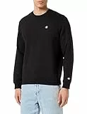 Champion Herren Legacy Basics-Powerblend Fleece Crewneck Sweatshirt, Schwarz, XL