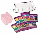 Pelikan 701211 Farbkasten ProColor®, Beere/Rosa, 24 Farben, 1 Stück