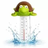 Thermometer schwimmend - Wasserthemometer für Pool & Schwimmbad & Whirpool - für präzise Messung (Schildkröte)