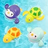BelleStyle Badewannenspielzeug ab 1 2 3 4 Jahr, Badespielzeug Baby, Wasserspielzeug Kinder, Pool Schwimmbad Aufzieh Badewanne Bad Baby Spielzeug Geschenk für Kleinkinder Mädchen Junge 1 2 3 Jahr
