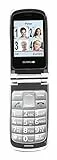OLYMPIA 2166 Komfort-Mobiltelefon mit Großtasten/großem Farb-LC-Display Modell Style silber