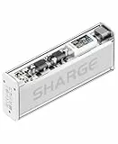 SHARGE Shargeek 140 Power Bank, 20000mAh Transparente Powerbank USB-C USB-A Ports mit Smart Display, Laptop Externe Handyakkus für iPhone 16/15/14 Serie, iPad, AirPods, MacBook