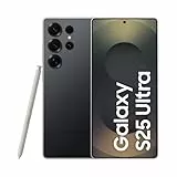 Samsung Galaxy S25 Ultra AI Smartphone mit Galaxy AI, Ohne Vertrag, Handy mit Android, 12 GB RAM, 256 GB Speicher, 200-MP-Kamera, Titanium Black, 3 Jahre Herstellergarantie [Exklusiv auf Amazon]
