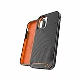ZAGG Battersea D30 Protective Case for iPhone 12 / Pro, Hard, Slim, Shockproof (Black)